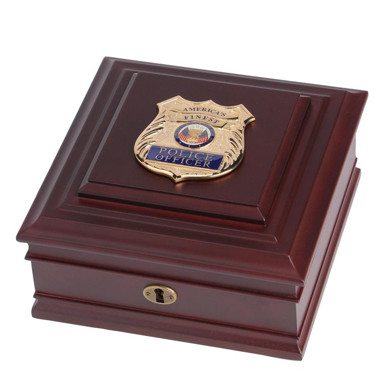 Police Department Medallion Desktop Box 2