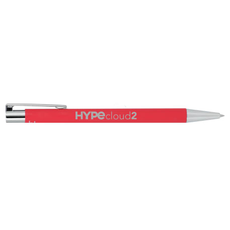 Maxi Recycled Aluminum Soft Touch Gel Pen 156