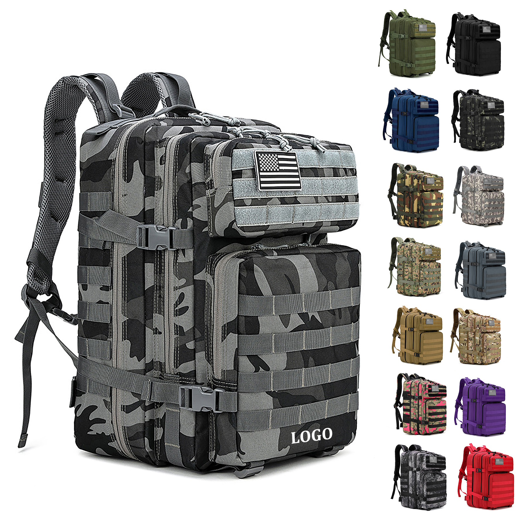 Unisex Military Tactical Backpack 14