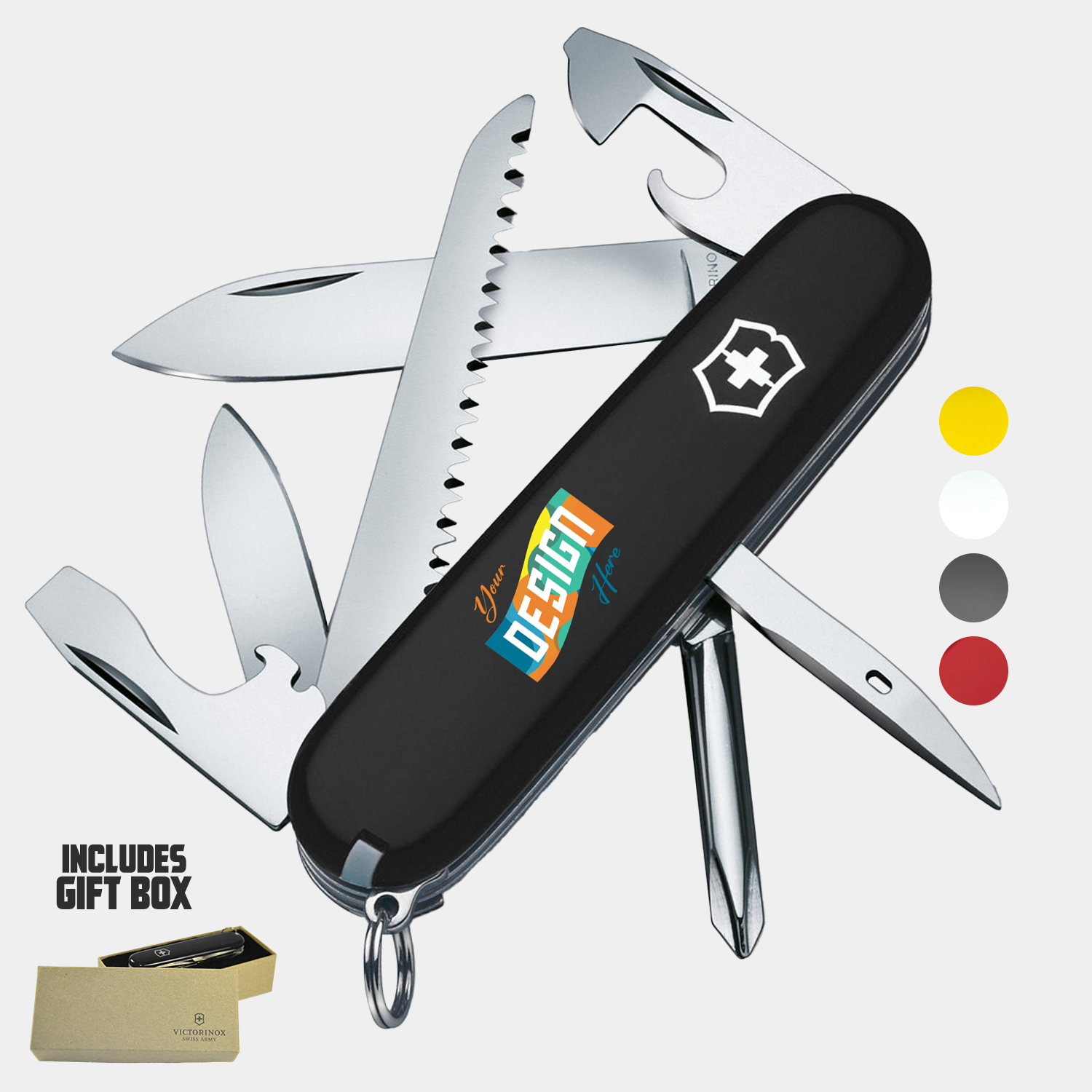 Victorinox® - Swiss Army Hiker Solid Swiss Made Knife 1