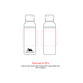 Arctic Zone® Titan Thermal HP® Copper Bottle 20oz, custom water bottle with logo imprint 10