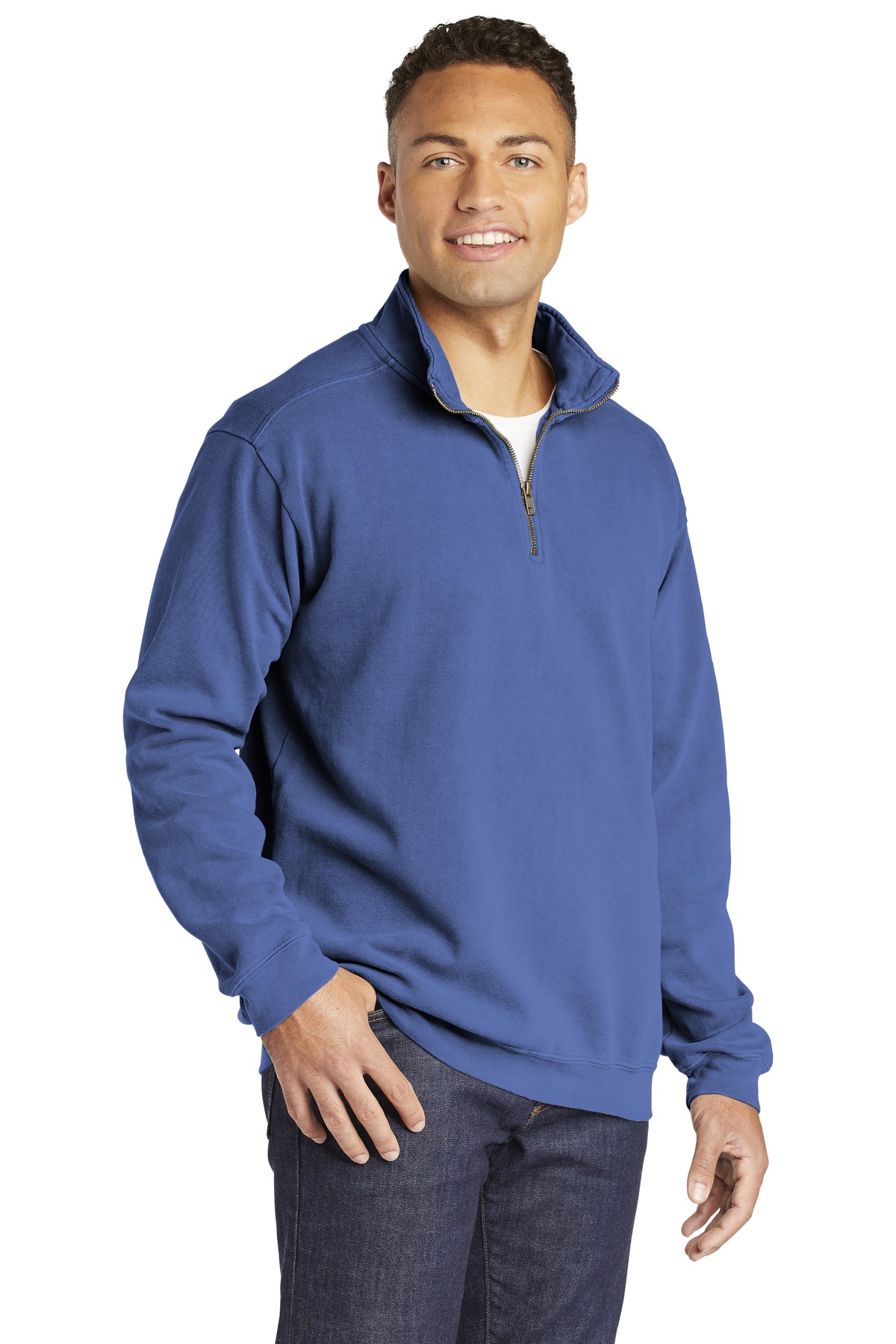 COMFORT COLORS Ring Spun 1/4-Zip Sweatshirt. 1580 44