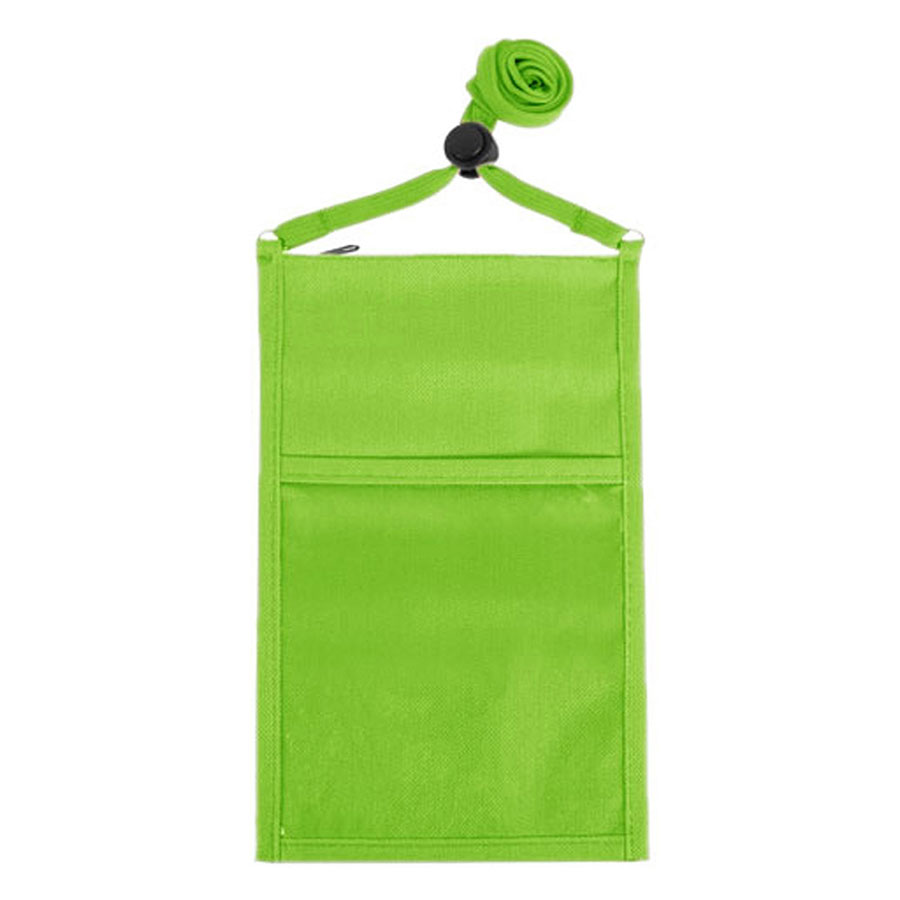 Adjustable Lanyard Neck Wallet - 8.00" x 5.25" 8