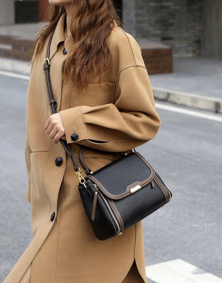 Genuine leather Women's Shoulder Crossbody Bag 7