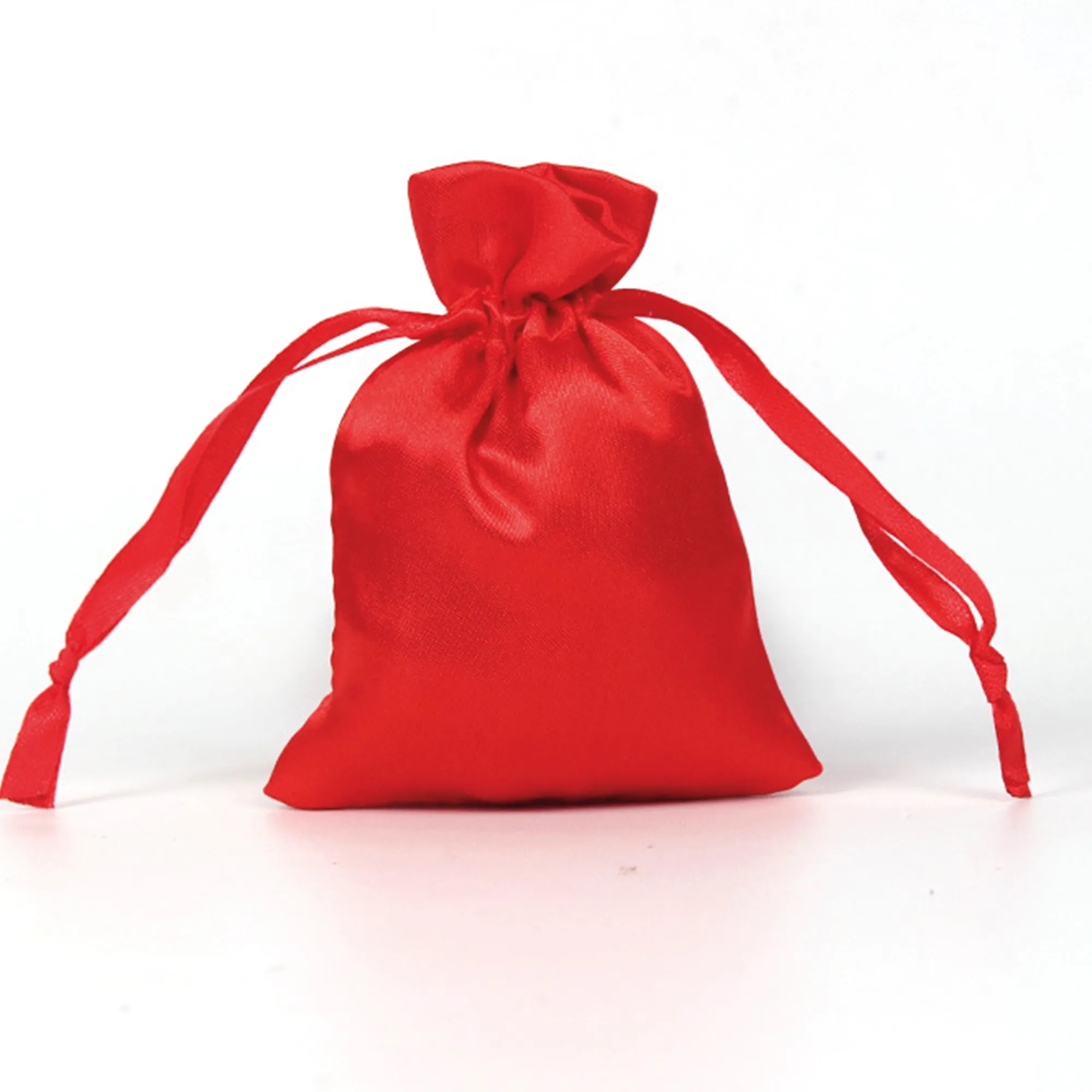 4" x 6" Satin Drawstring Jewelry Pouch 21