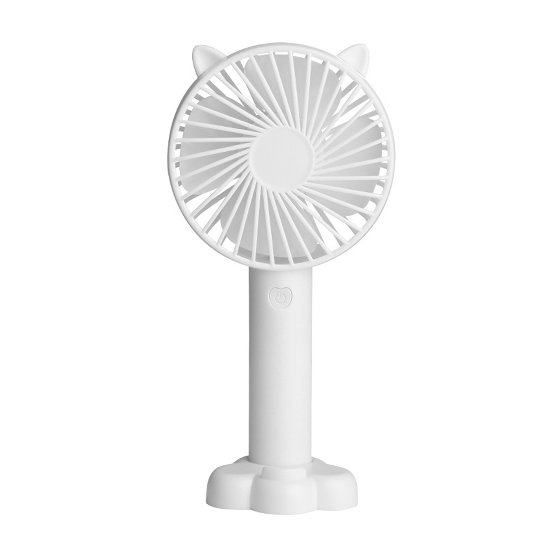 Rechargeable Usb Mini Hand Held Fan With Stand 4