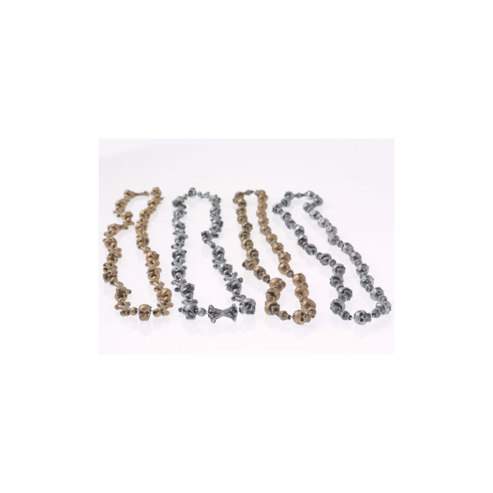 Skull and Crossbones Bead Necklaces 2