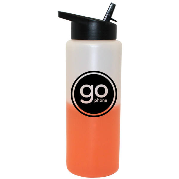 Mood 32 oz. Sports Bottle with Straw Cap Lid 17