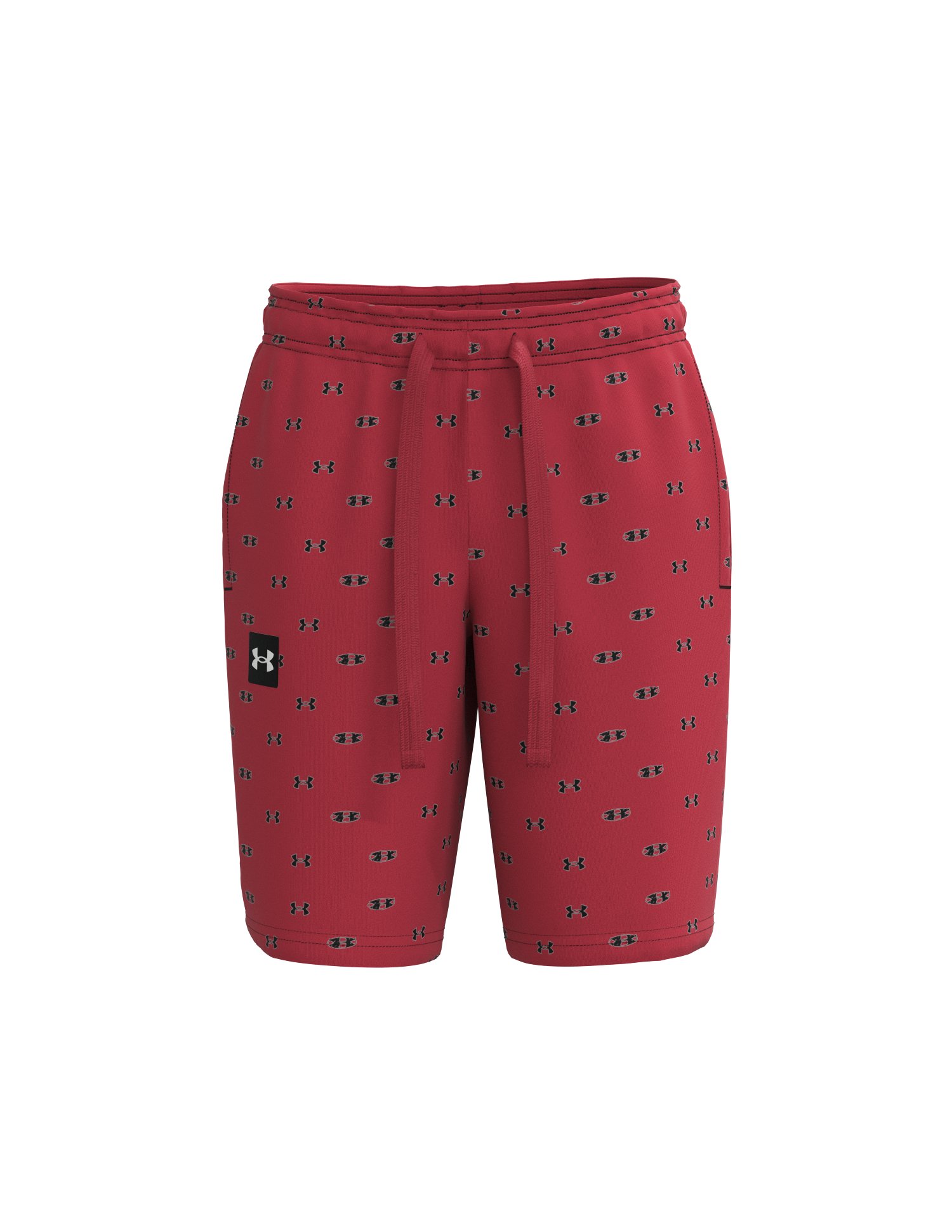 Boys' UA Rival Fleece Printed Shorts  2
