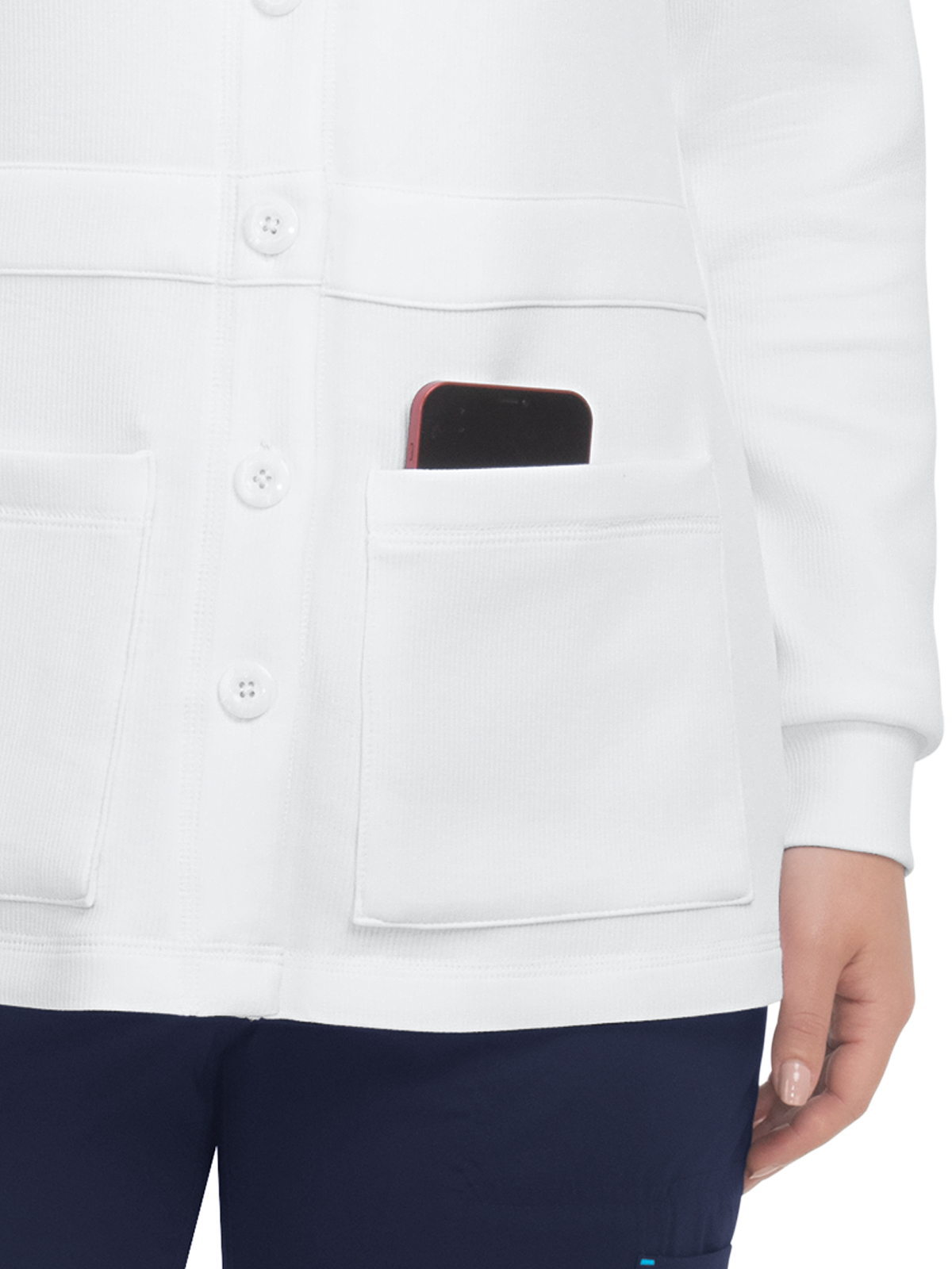 koi - Essentials - Women's Two-Pocket Cardigan-Style Clarissa Sweater 8