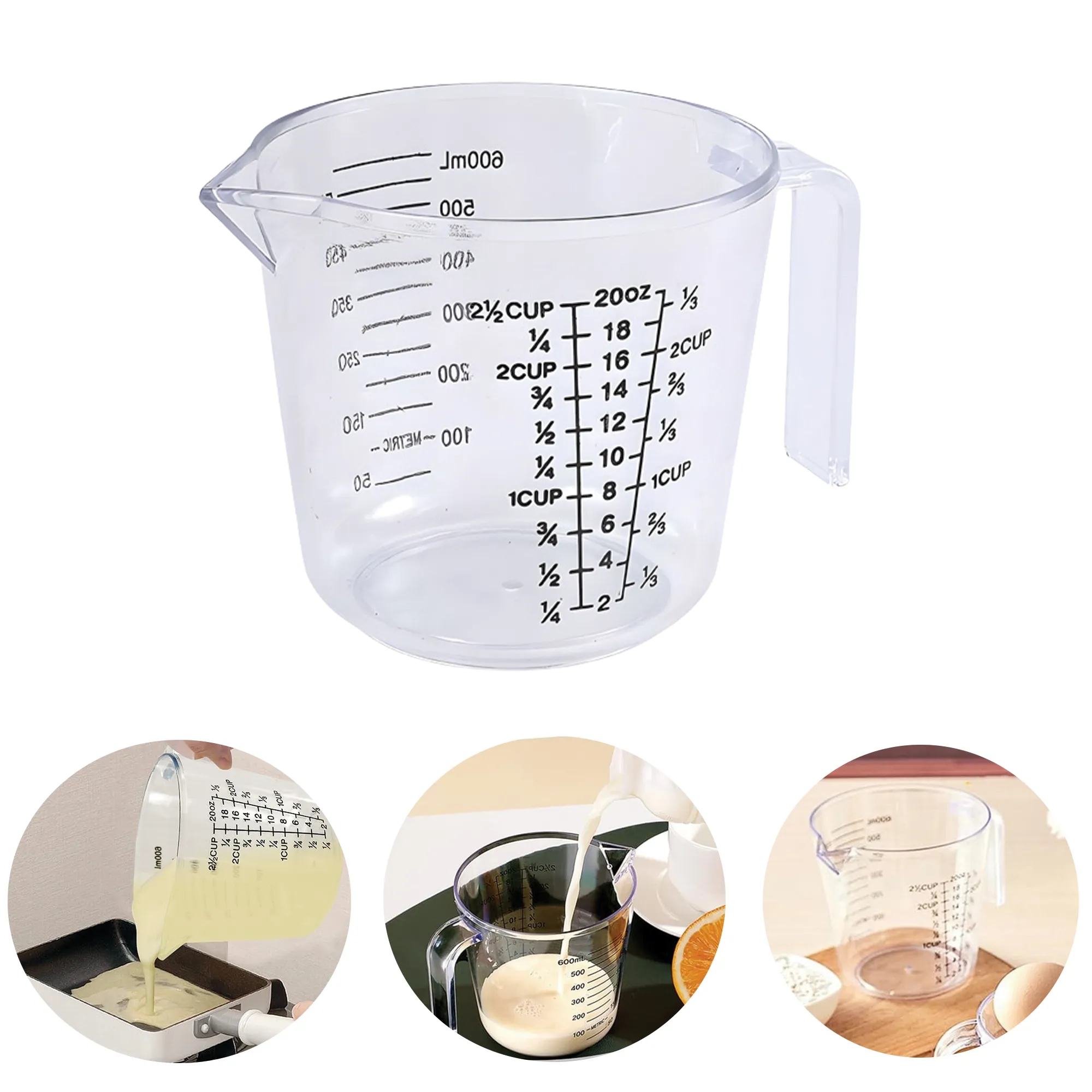 20oz Liquid Measuring Cup with Pour Spout 2