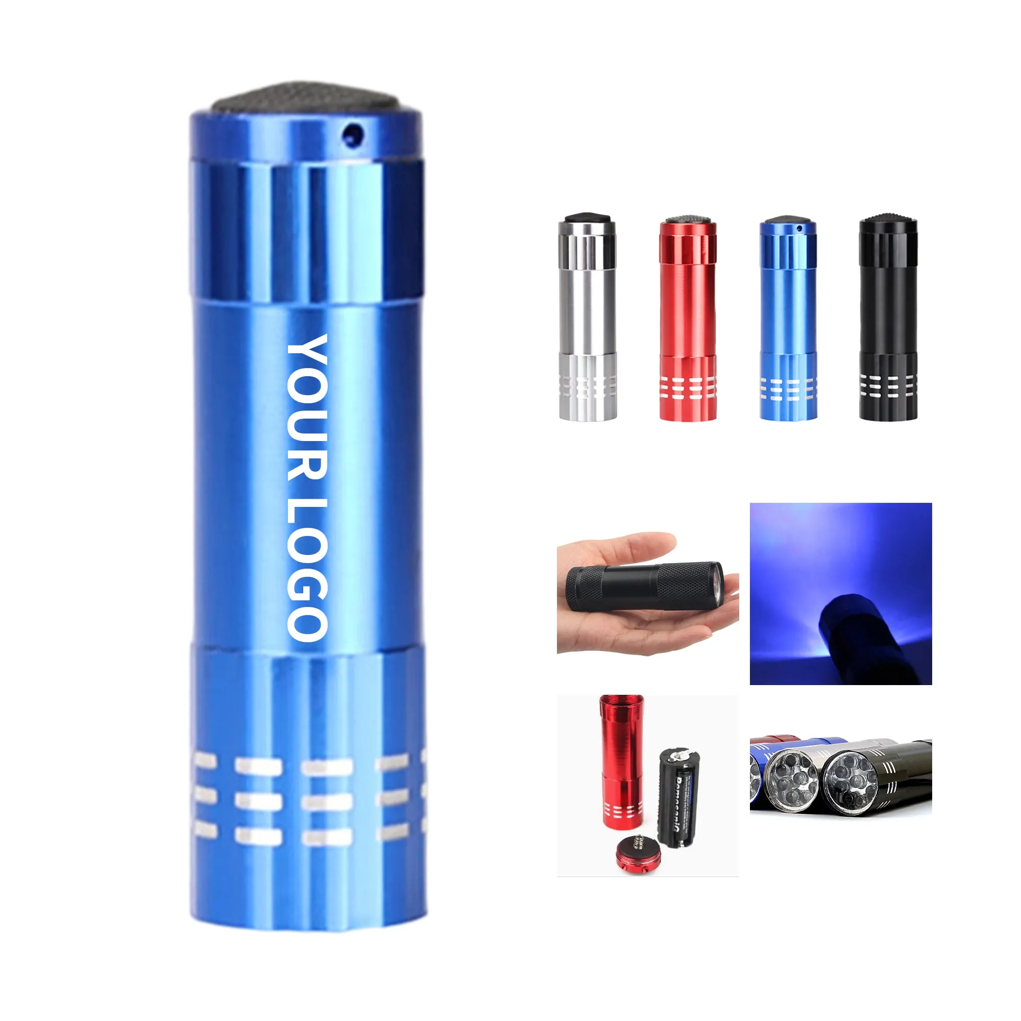 Compact 9-LED Mini Flashlight 4