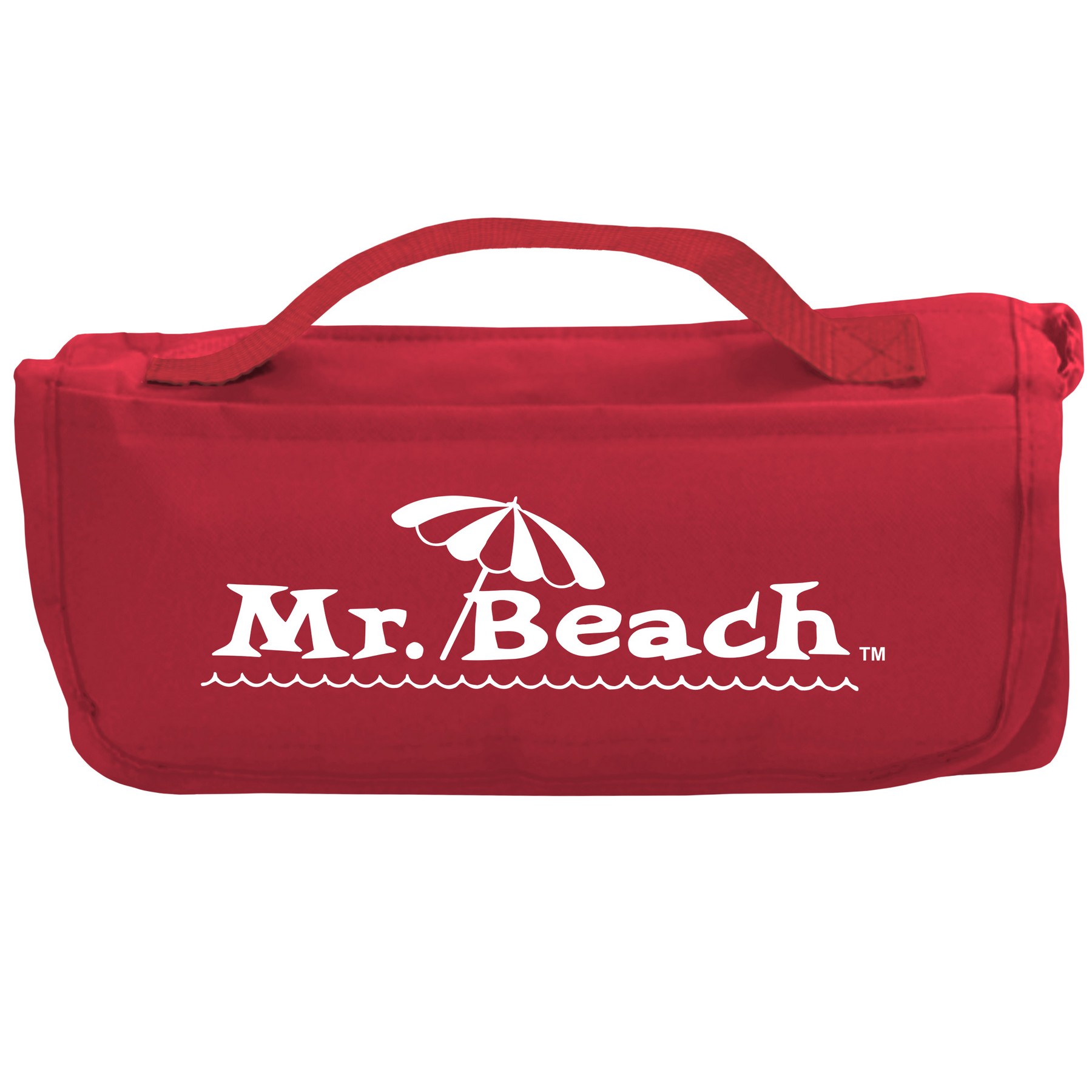 Roll-Up Fleece Blanket w/ Matching Imprintable Closure Flap 8