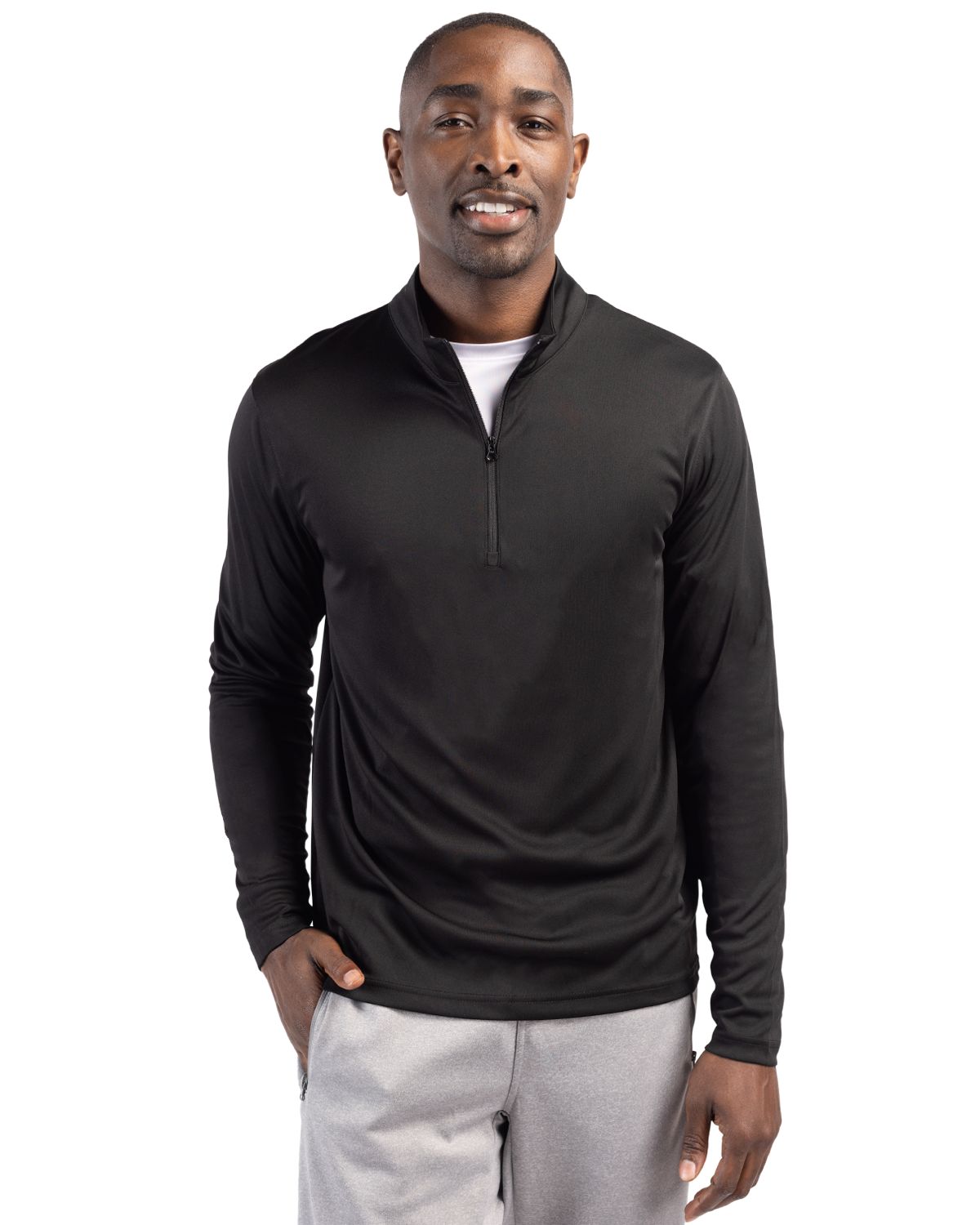 Spin Eco Performance Half Zip Mens Pullover
