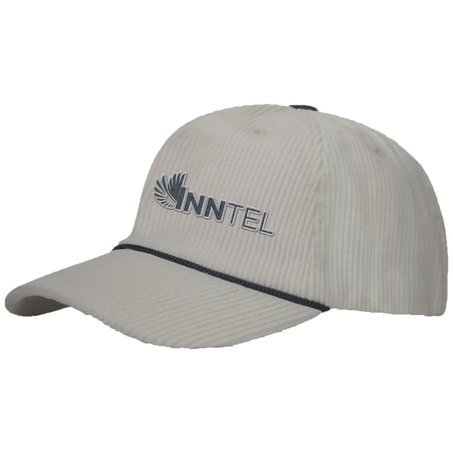 Premium Corduroy 5 Panel Cap - High, Medium, or Low Crown