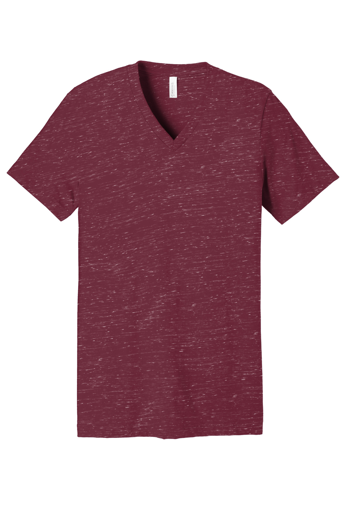BELLA+CANVAS Unisex Textured Jersey V-Neck Tee BC3655 25