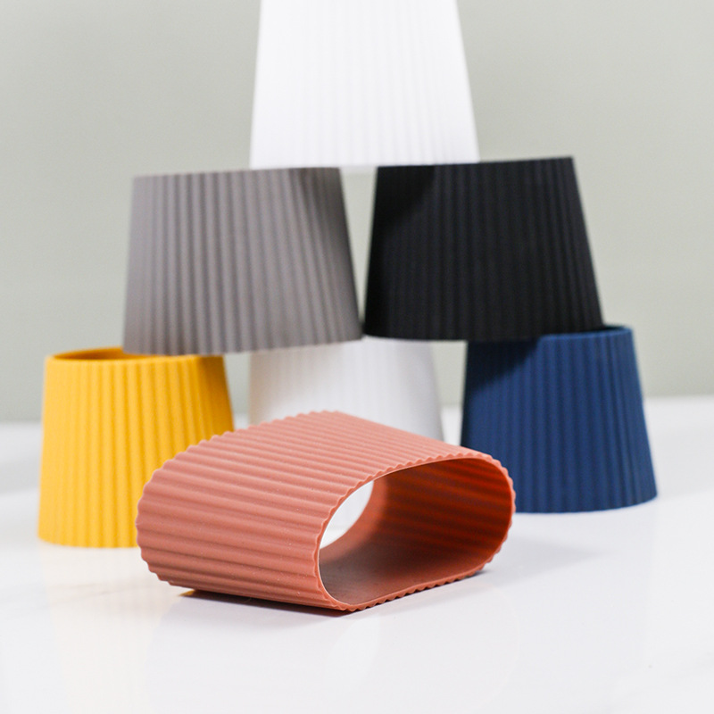 Heat-resistant Silicone Coffee Cup Sleeve 3