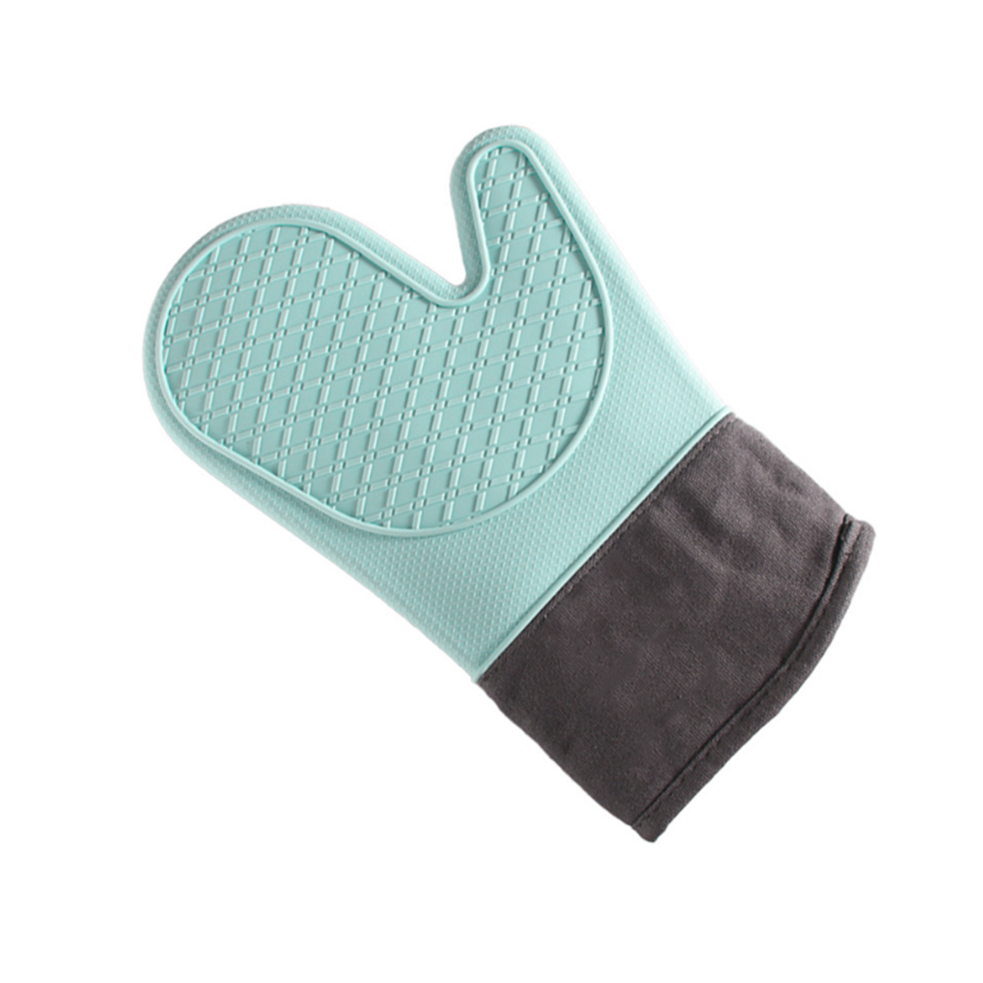MOQ 50 PCS Heat Resistant Silicone Oven Mitt 6