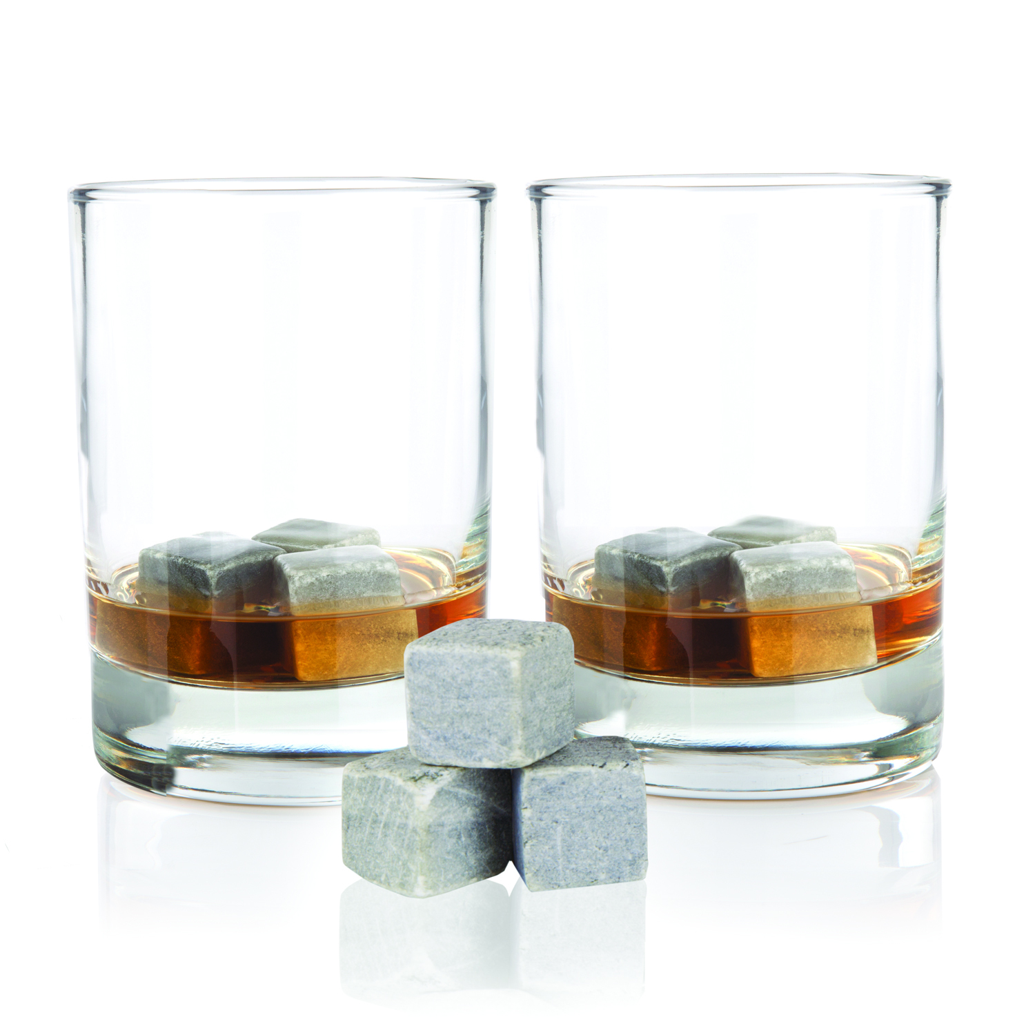 Viski® Glacier Rocks® Soapstone Ice Cubes 7