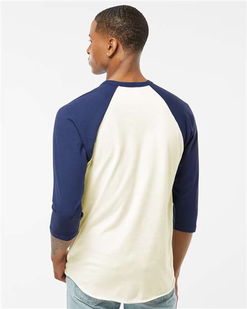 Unisex Fine Jersey Raglan T-Shirt - 245 15