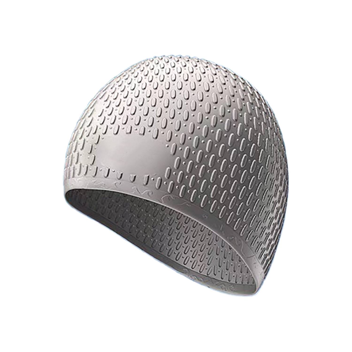 Adults Water Drop Waterproof Silicone Swim Cap 14