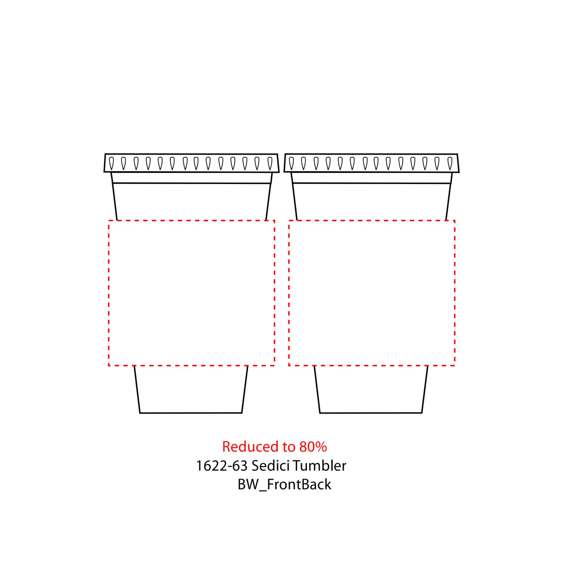 Sedici Tumbler 16oz 127