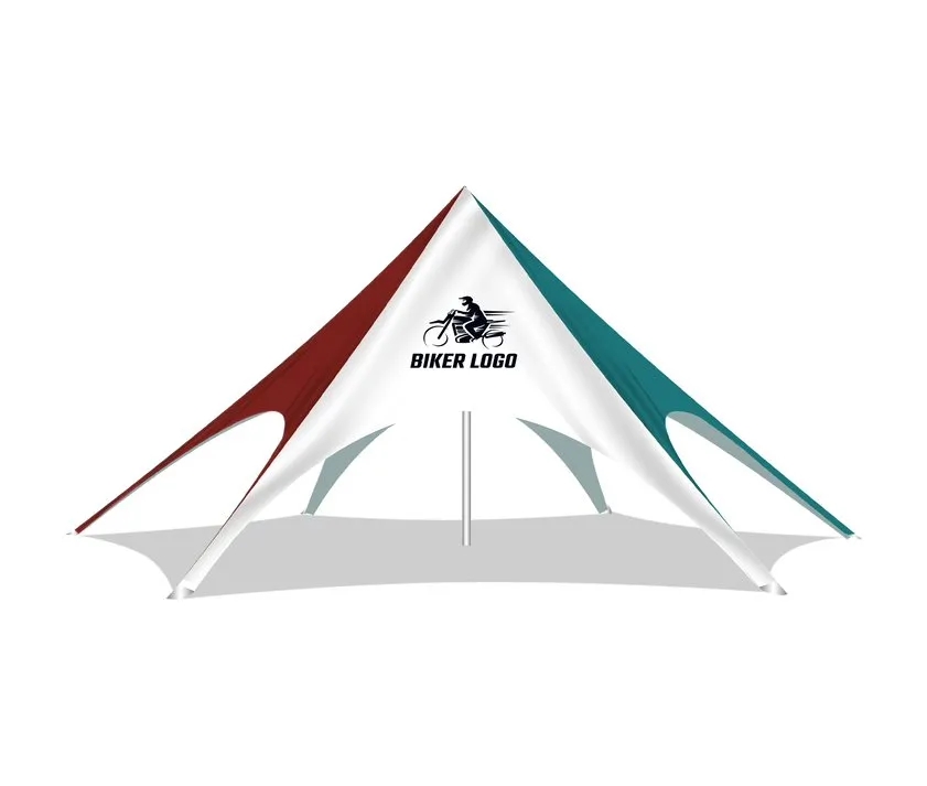 39' Single Pole Star Tent 5