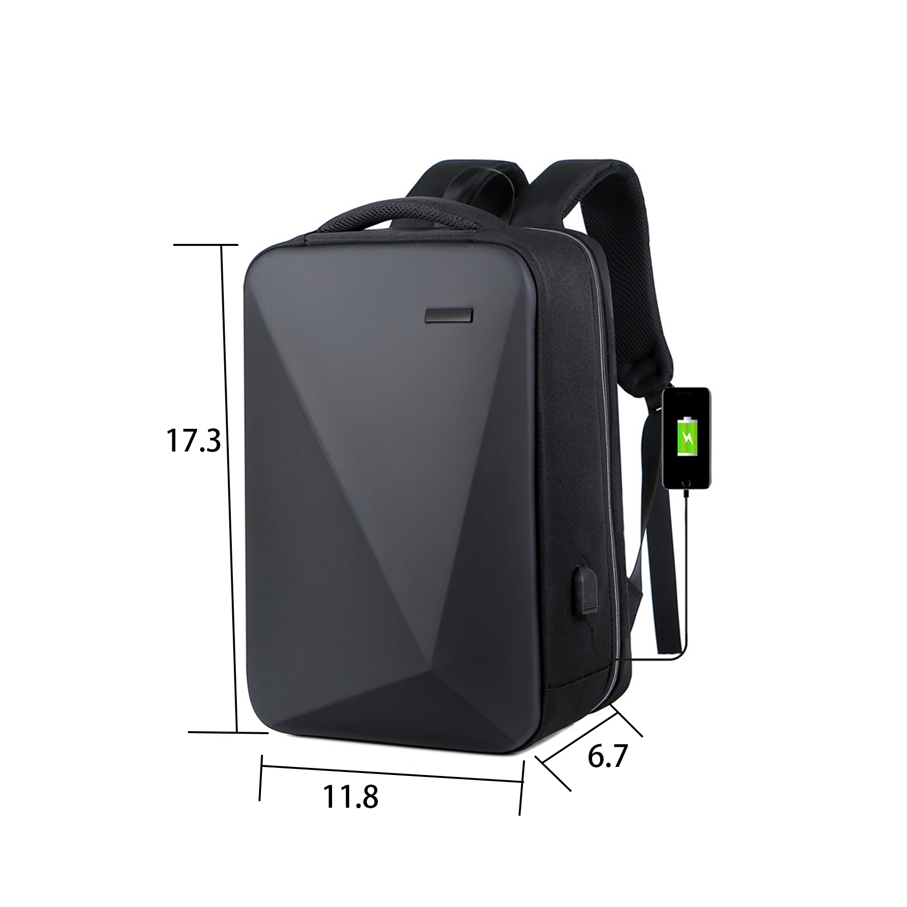 polyester Waterproof Laptop Backpack 3
