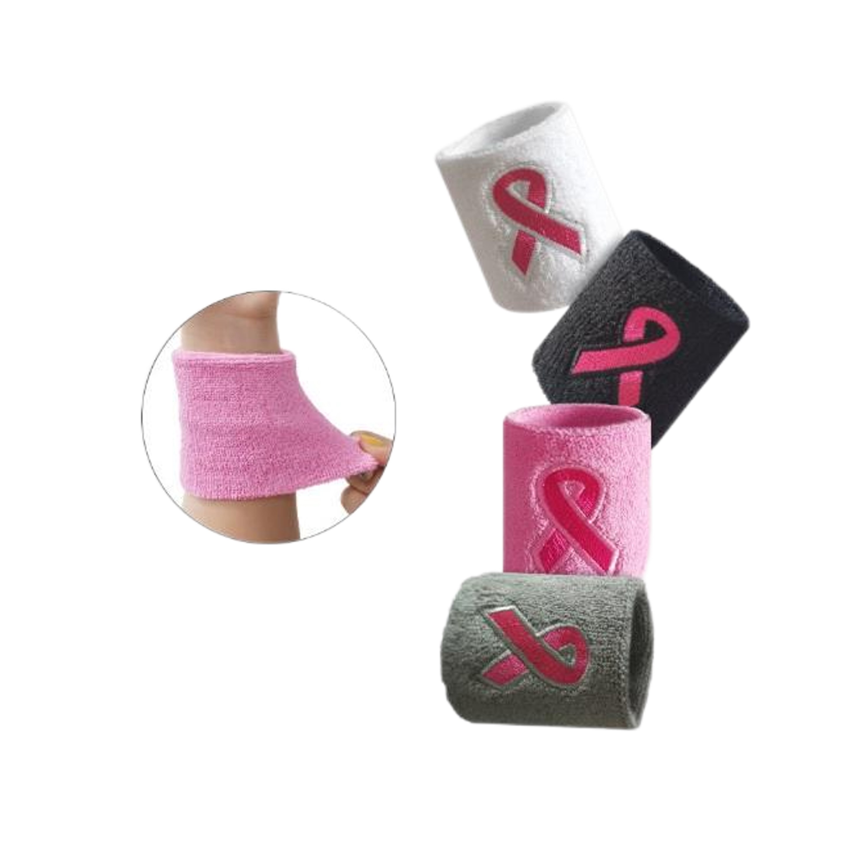 Embroidery Sports Wristband (direct import) 4