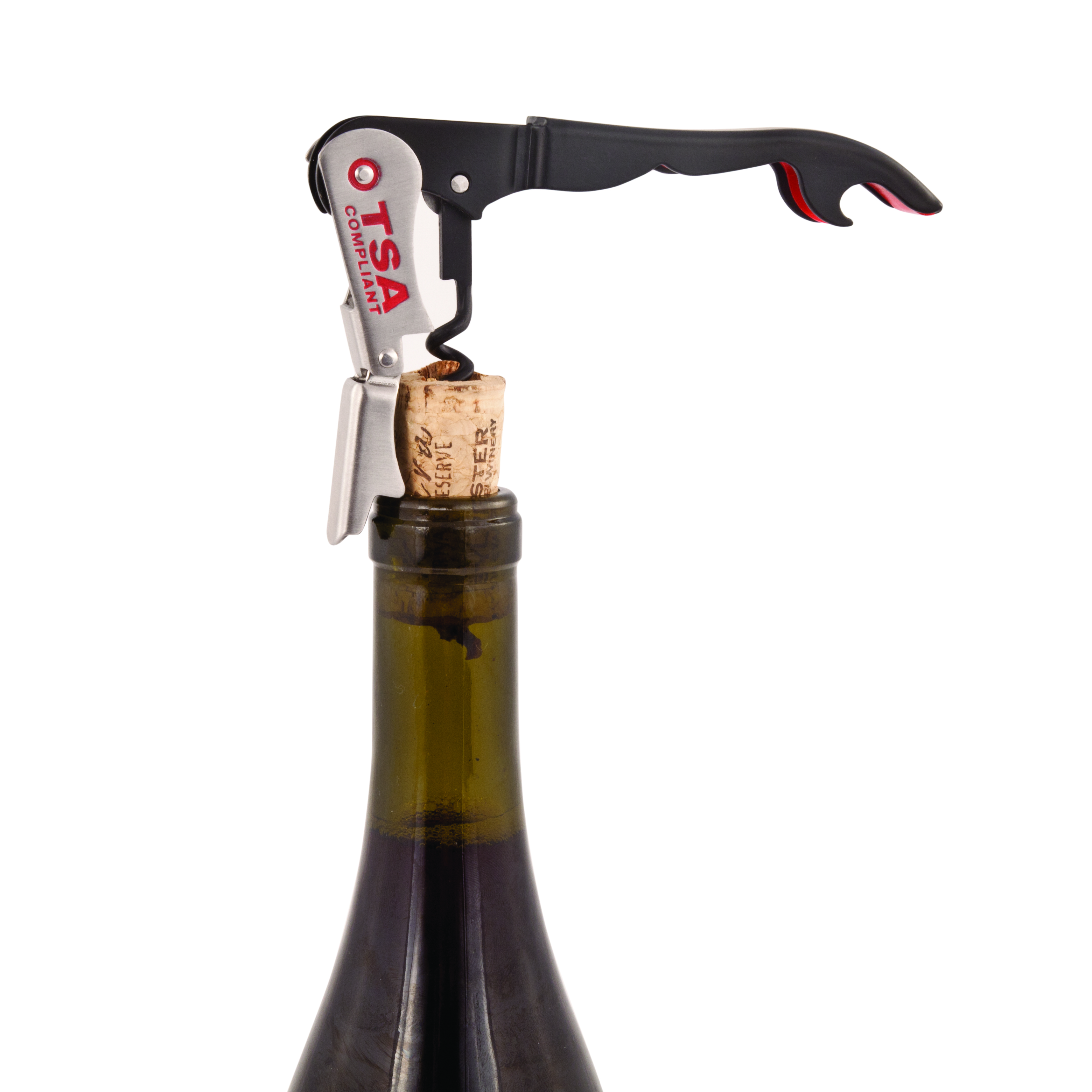 True® Double-Hinged TSA Compliant Corkscrew 2