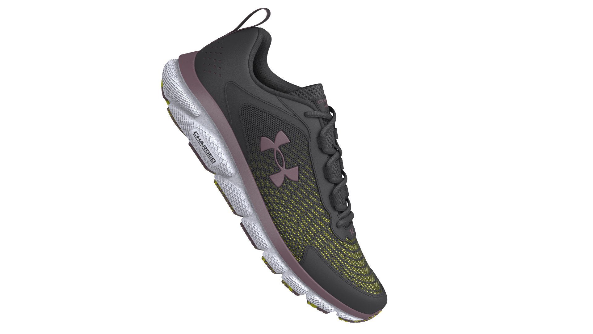 UA Charged Assert 9 Marble Women's Running Shoes 6