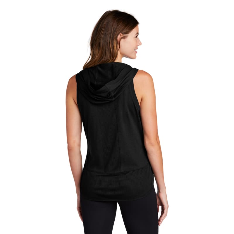 Sport-Tek Women's PosiCharge Tri-Blend Wicking Draft Hoodie Tank. 14