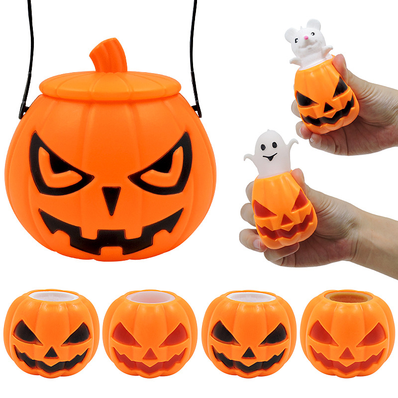 Funny Halloween Pumpkin Head 3