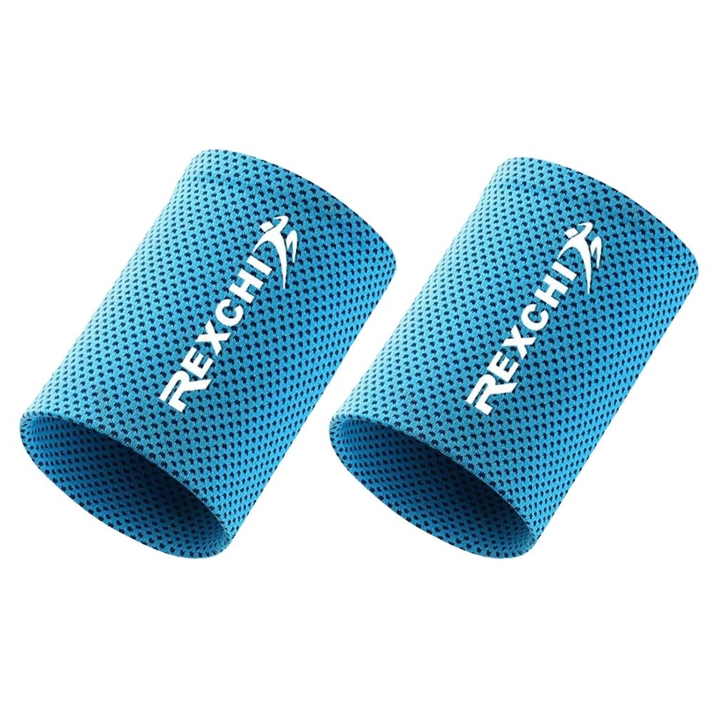 Fitness Sports Sweat Absorbent Polyester Wristband 1