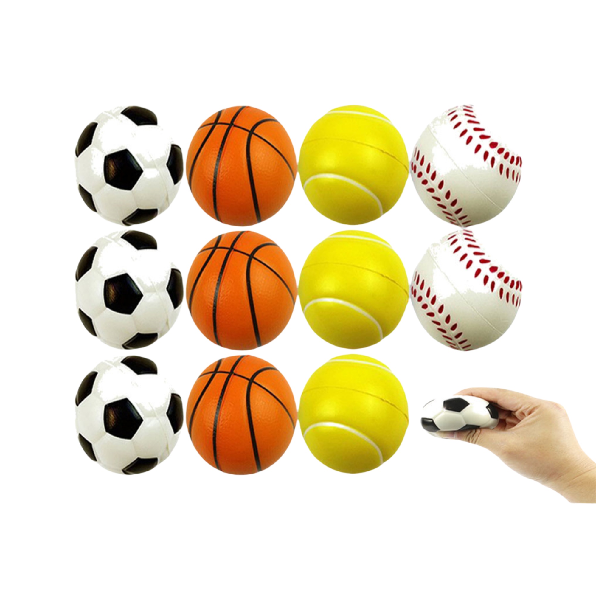 Small Squeeze Foam Sports Ball 3