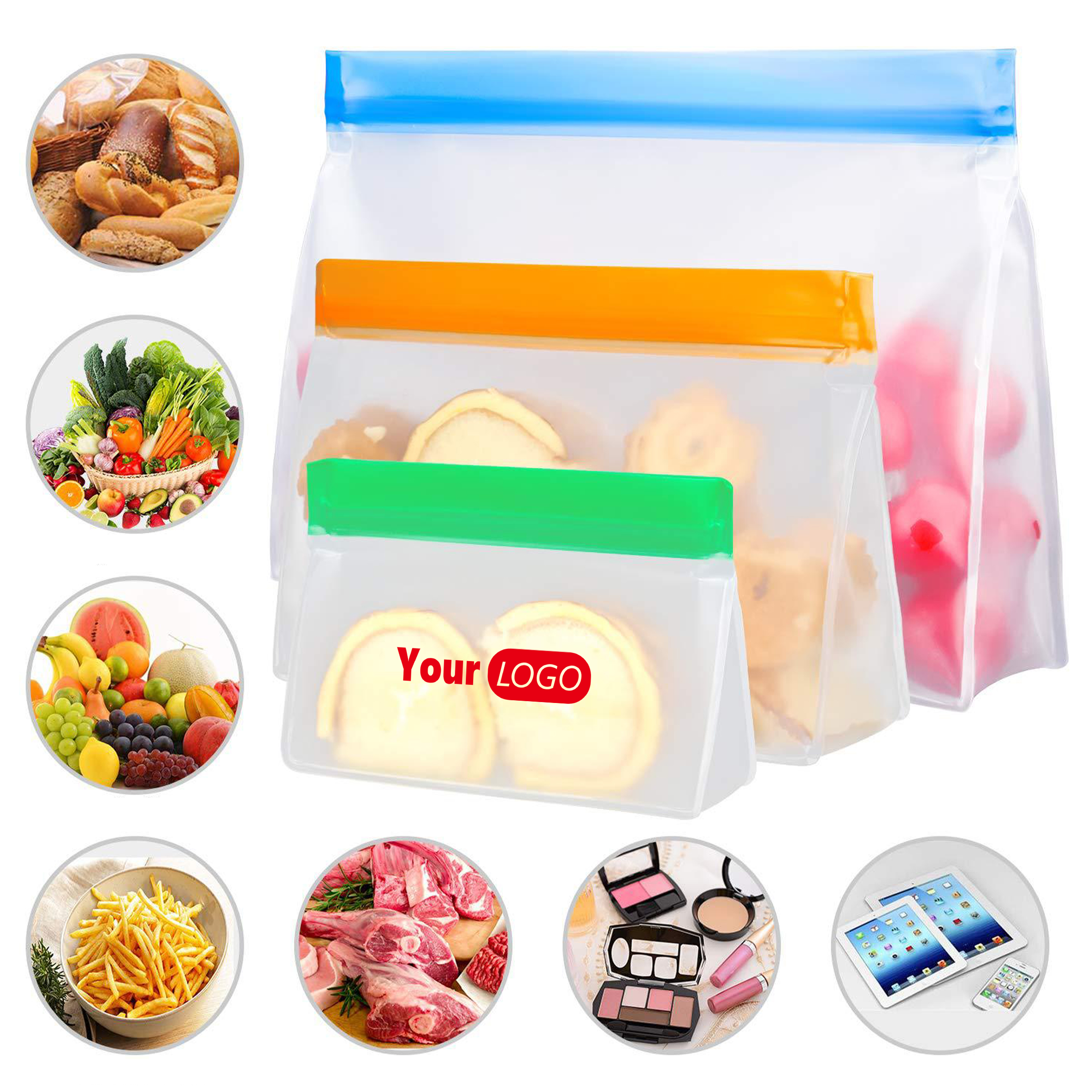 Plastic Sustainable Food Storage Bags 2