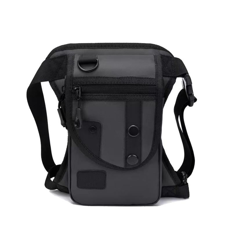 Custom Unisex Canvas Tactical Waist Belt Drop Leg Bag 9