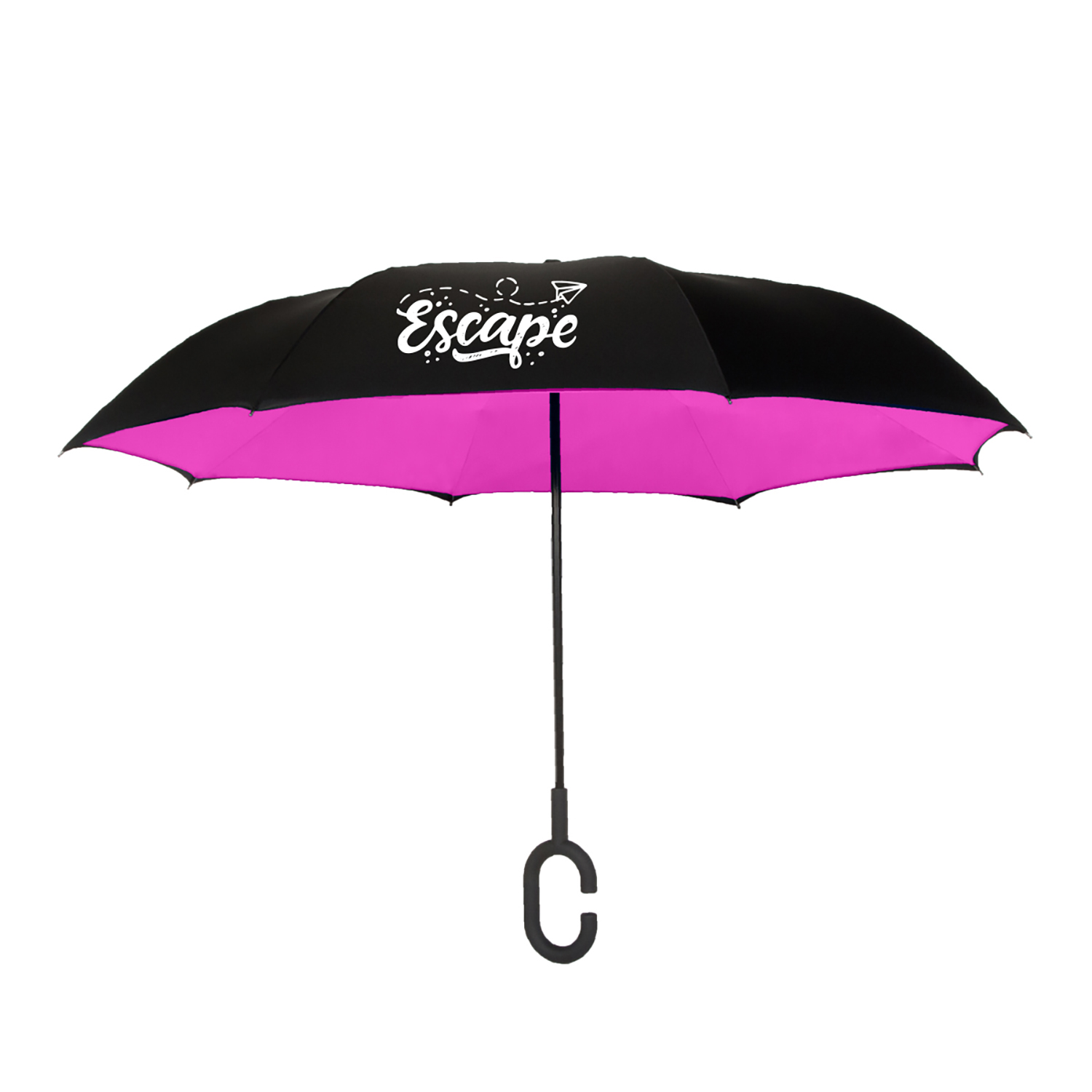 Shed Rain™ UnbelievaBrella® 48" Reverse-Close Manual Stick Umbrella (Solids) 33