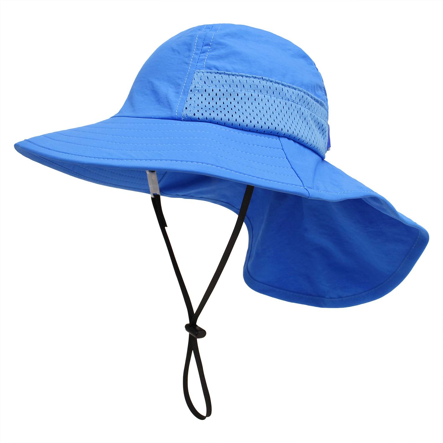 Adjustable Wide Brim Toddler Sun Hat 6