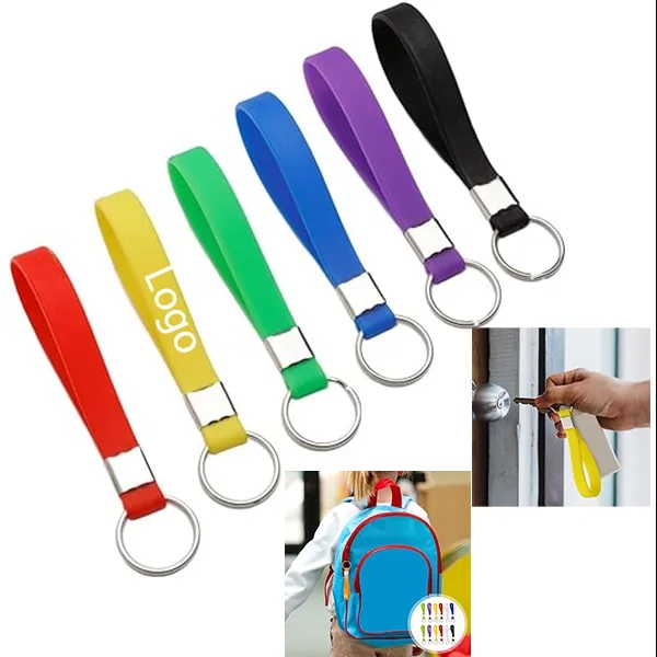 Silicone Key Rings Hoopp 6