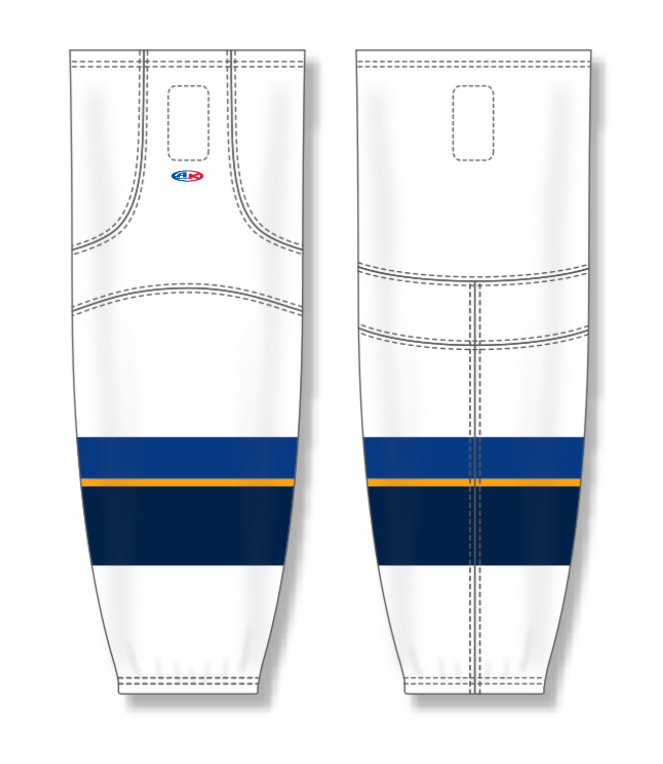 Cut & Sew Pro Hockey Socks HS2100-G141 5