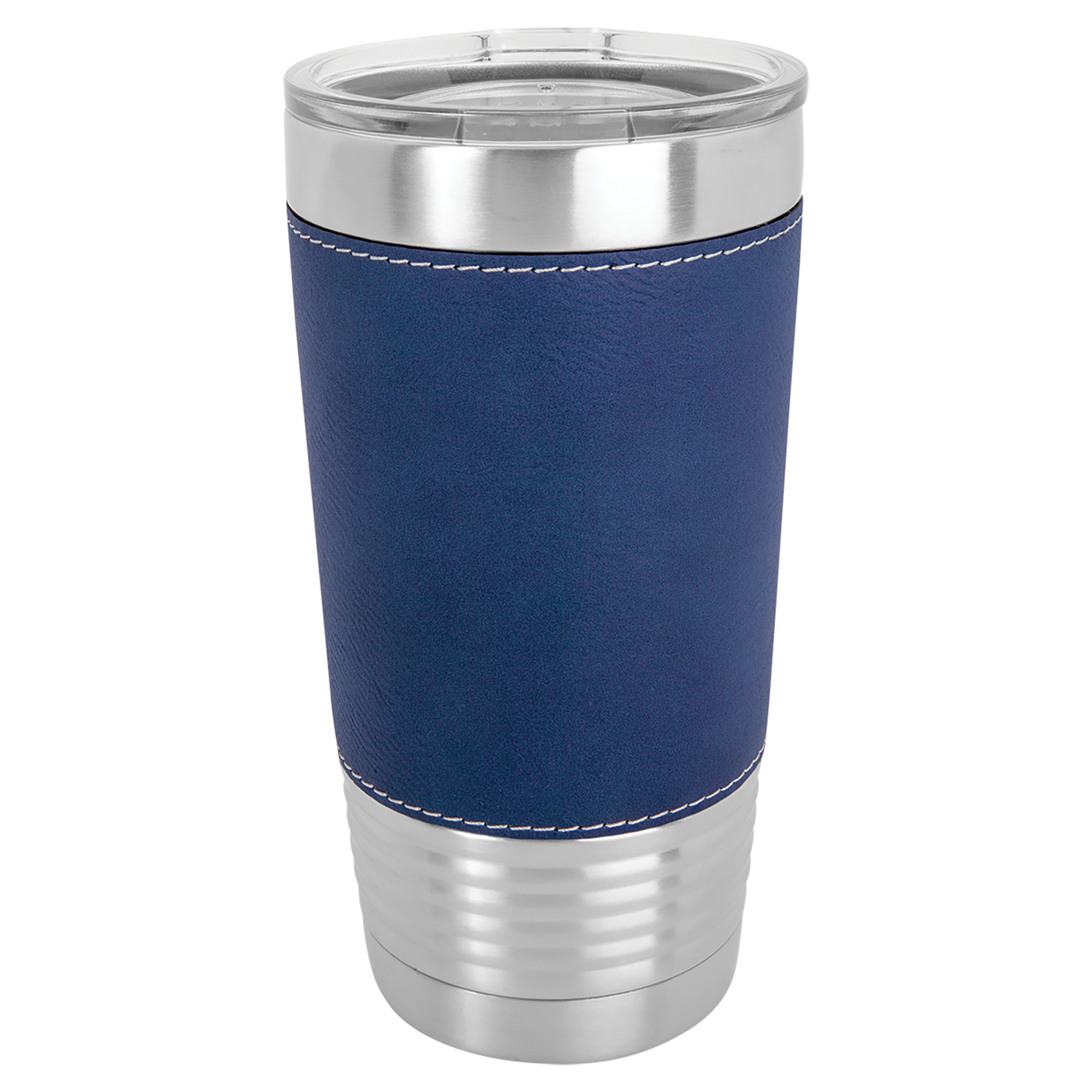 20 oz Laserable Leatherette Polar Camel Tumbler w/ Clear Lid 26