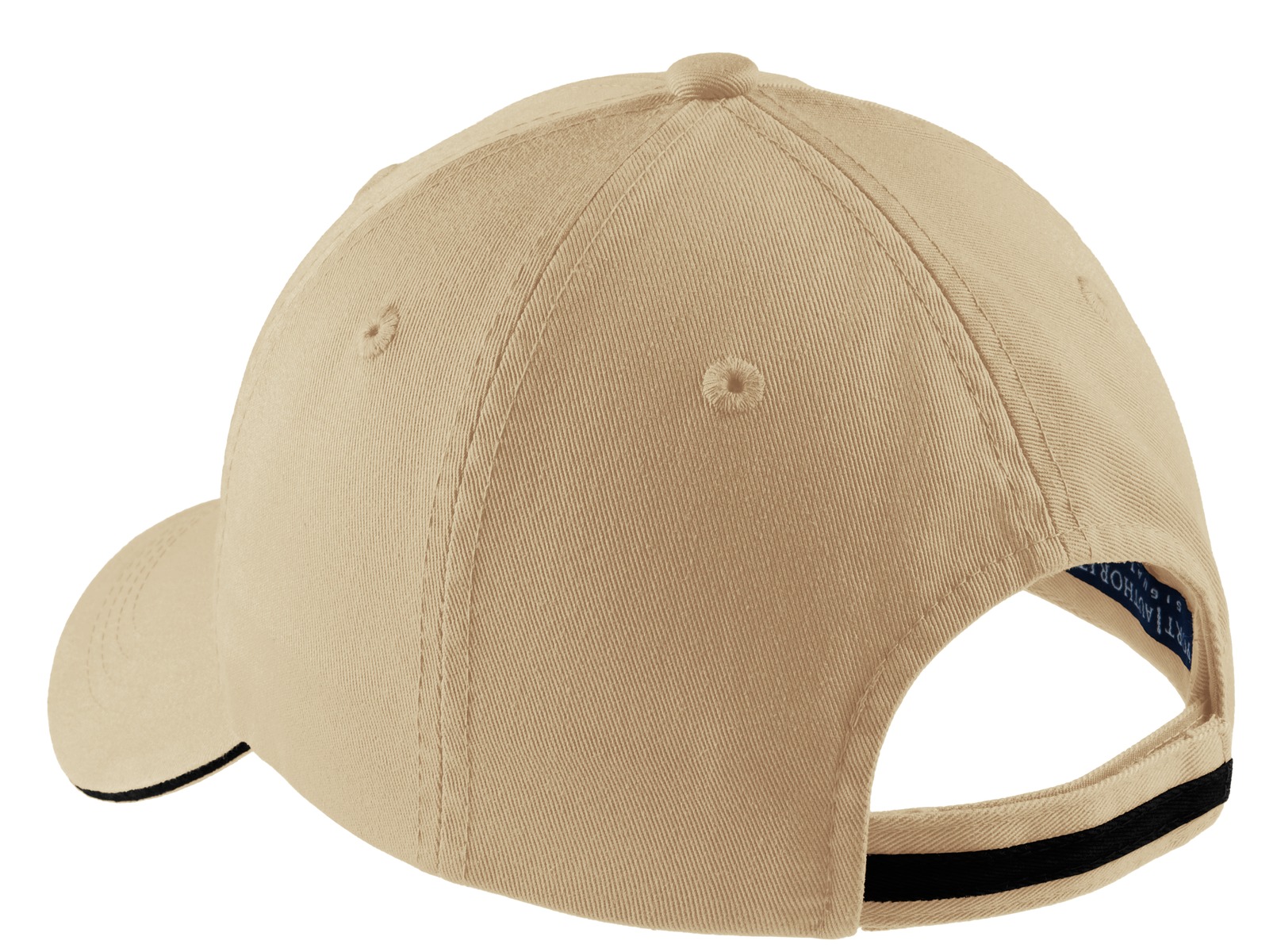 Port Authority Sandwich Bill Cap with Striped Closure. C830 39