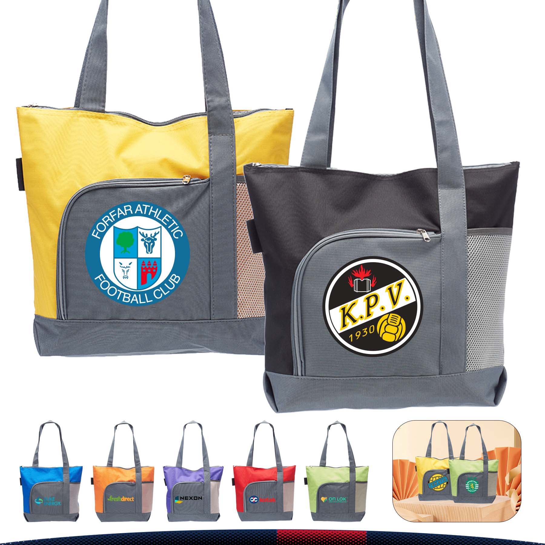 Beverly Tote Bags, custom tote bag with logo imprint 5