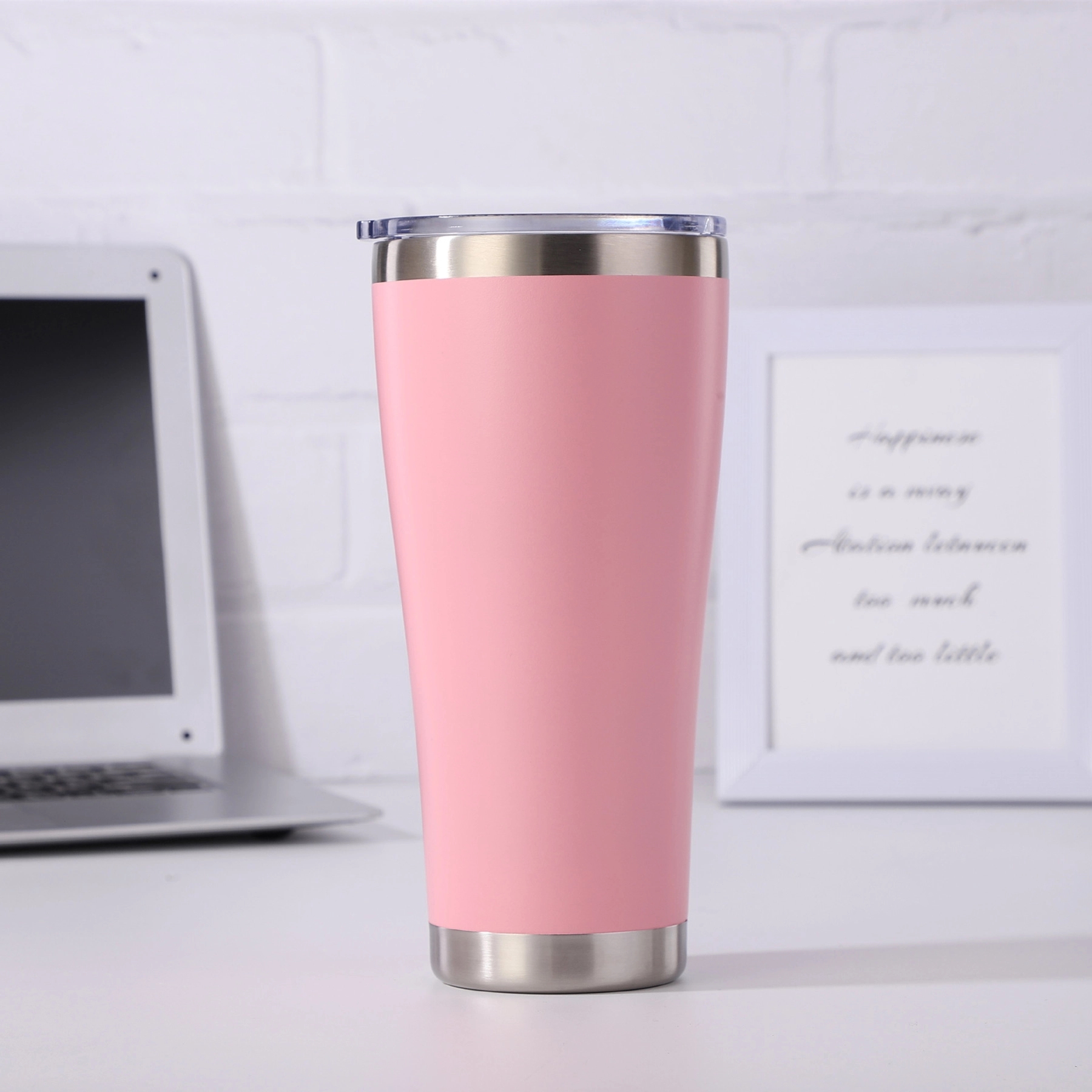 Double Wall Vacuum Insulated Coffee Cup 9