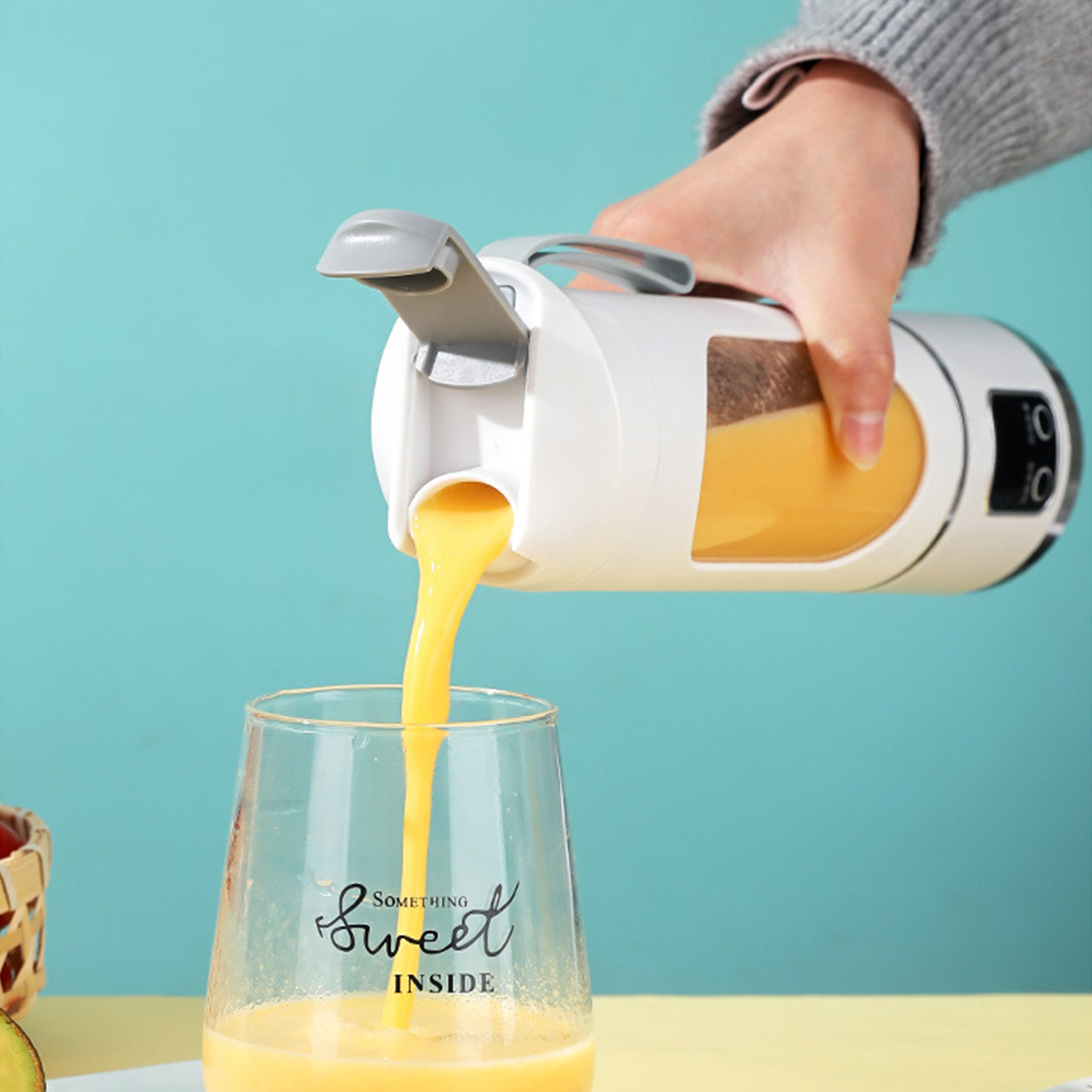 15oz portable charging rechargeable students home juicer 13