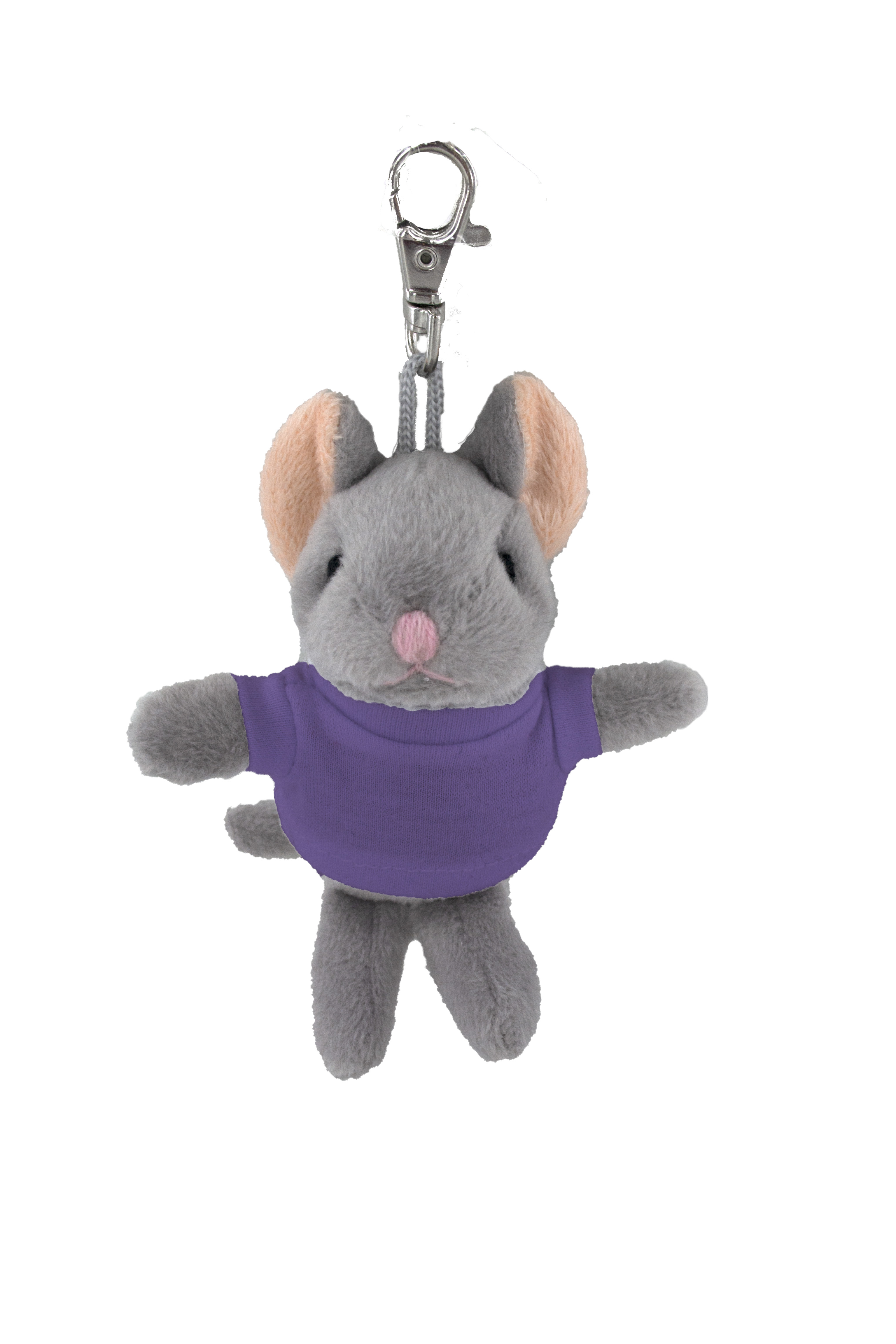 soft plush Mouse keychain with Tee 15