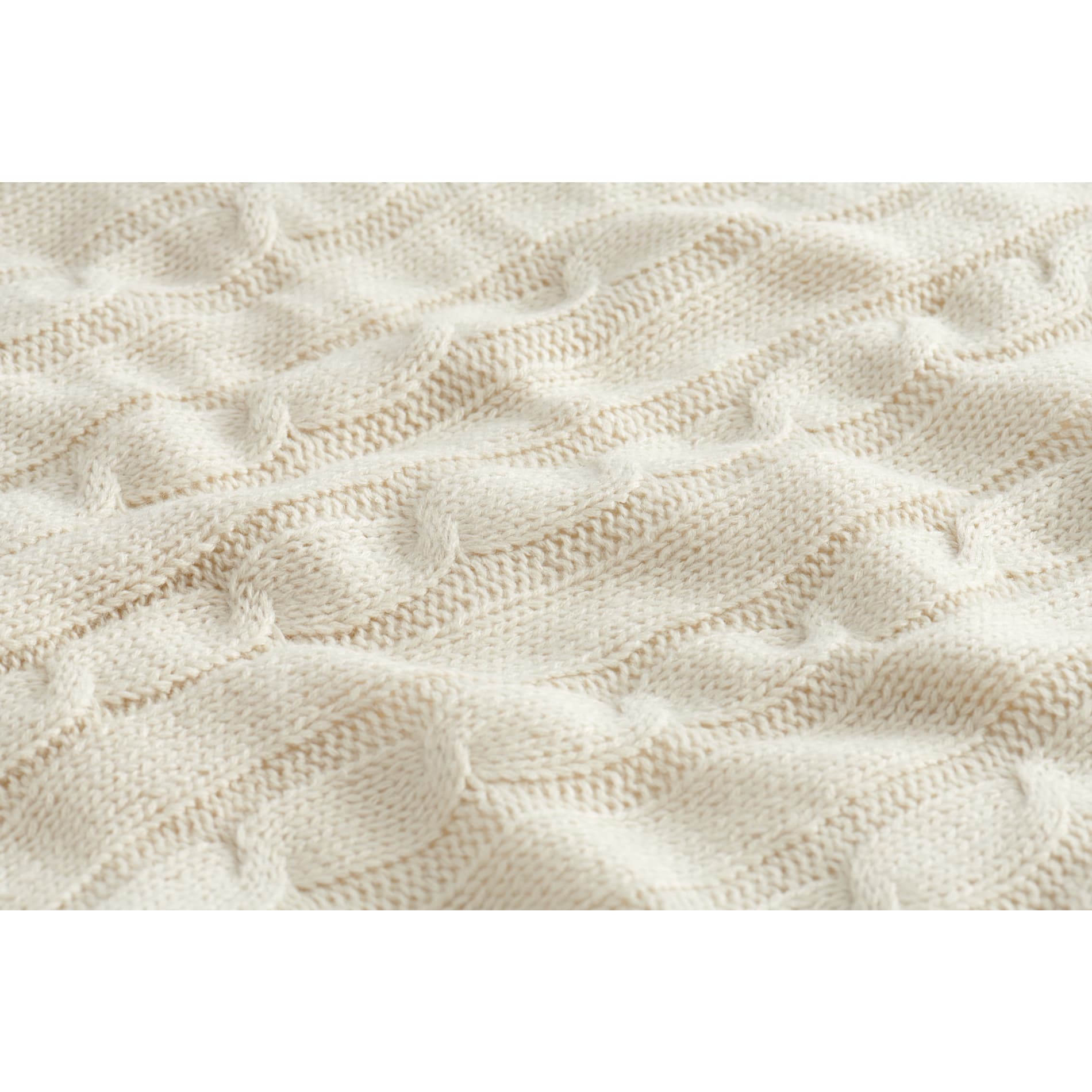 Field & Co.® Cable Knit Sherpa Blanket 140