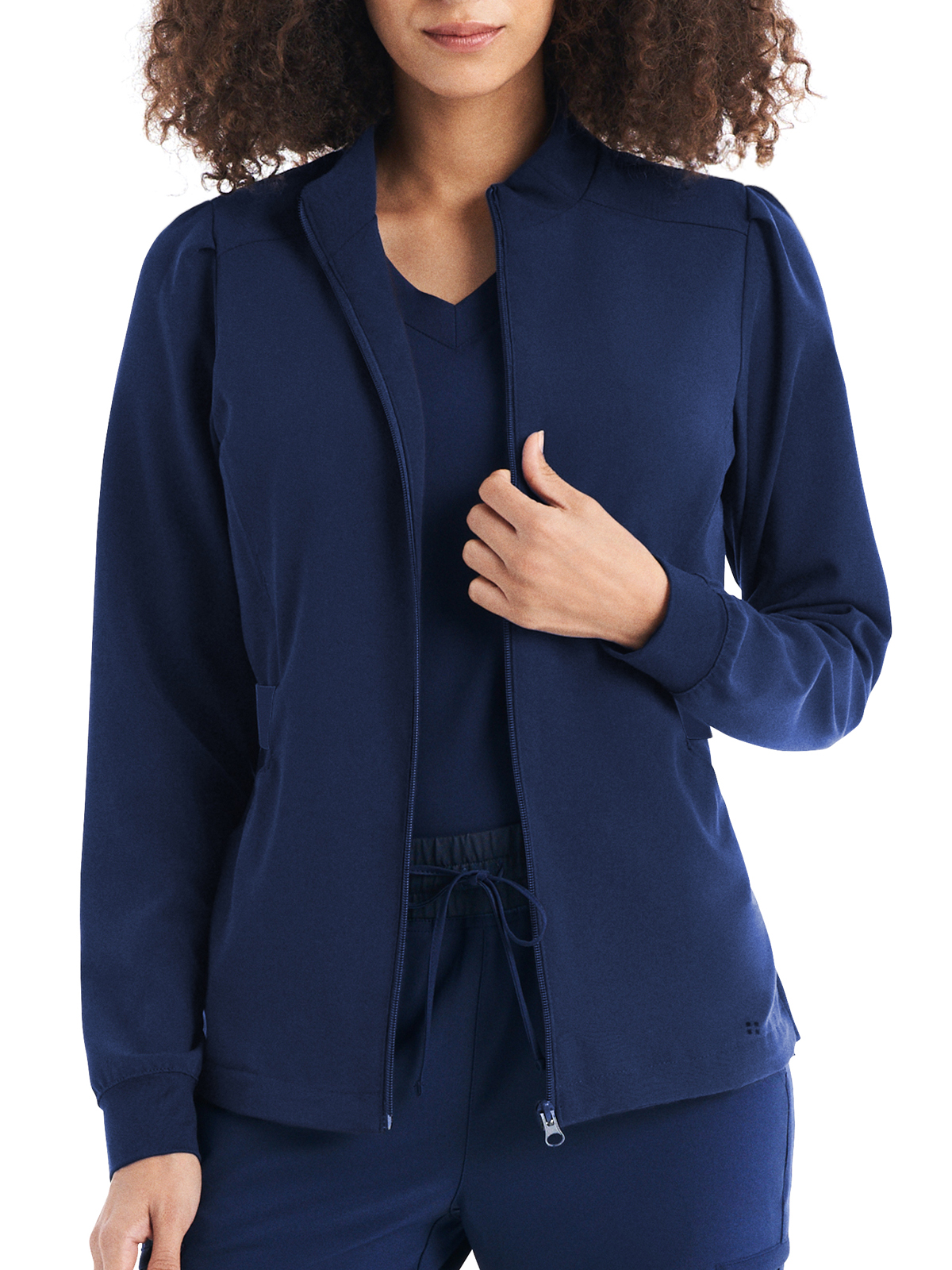 White Cross - CRFT - Women's Two-Pocket Mock Neck Zip-Front Jacket 2