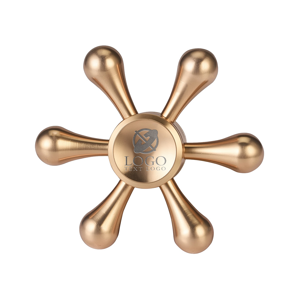 Custom Rudder Shaped Fidget Spinner 6
